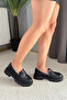 Women's Leoo Thick Sole Loafers Moccasin Shoes - 6
