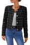 Jachetă Voguet, material textil negru, S