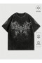 Gothic Graphic Washed Oversized Vintage T-Shirt