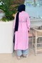 Cupra Tie-Dye Detailed Tunic Candy Pink - 4