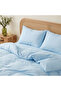 Harmony Double 100% Cotton Duvet Cover Set 200X220 Cm, Set with Elastic Fitted Sheet - 2