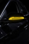 Auto Vehicle Side Mirror Reflector Sticker Side Mirror Protector Sticker Cat Eye Yellow - 2