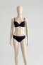 Women's Black Breathable Non-Padded Underwear Set - 2