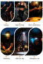 Mini LED Headlamp with Smart Motion Sensor, Rechargeable 1200mAh COB Headlight with Red Light - 7