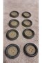 Polyester Button 30 Size 20 mm 8 Pieces