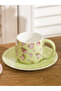 Renkli̇mağazadan Mixed B Printed 2-Person Porcelain Coffee Cup Set 90 ml - 2