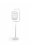 A309 White Bird Cage with PED9910 White Stand – Combo Pack