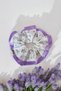 Arts Lavielle Satin Detailed Floral Poplin Scrunchie Hair Clip - 2
