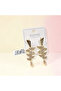 Xuping 5 cm Asymmetric Hanging Stud Earrings Gold
