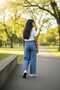 Elastic Waist, Wide-Leg Jeans. Wide Leg Jeans, Wide-Leg Pants - 3