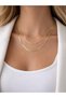 2-Piece United Italian Ezze Women's Necklace, Pool and Sea Resistant, Gold 316L, 40+5cm, 3 Years Warranty