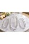 3-Piece Catering-Appetizer Decorative Kayık Plate (Large 32 cm - Small 19 cm) - 2