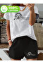 Shorts t-shirt - shorts bottom top tracksuit set Printed Oversized crew neck