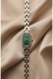 Women's Steel Watch Gold Silver Color Green Dial Oval Case Vintage Elegant Luxury Women's Wristwatch 2026 - 4