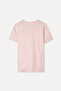 Women's Pink Crew Neck T-Shirt - 2