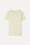 Women's Yellow Crew Neck T-Shirt