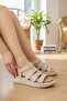 Women's Multi-Lattice Strap Comfortable Soft Sole Pack Sandals