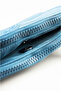 Krinkıl/Klinkır Waterproof 4 Zipper Patches Shoulder Strap Phone Carrying Case Clutch Bag Wallet Blue 1115F - 5