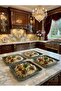 Modern Porcelain Serving Plates for 4 People 22 cm Porcelain - 6