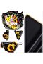 Black Gold Edged Flower Packaging Wrapping & Waterproof Bouquet Papers 58X58 cm - 10 Pieces - 2