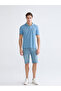 Sparkling Choices from Shining Store Devrik Roba Collar Men's Textured T-Shirt - 2
