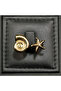 Gold Shell & Palm Tree Ring - Unique Spiral Design Master Ring - 2
