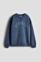 Motif-detail sweatshirt - 3