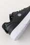 Women's Daily Black and White Sneakers Lace-Up Comfortable Sports Shoes - 4