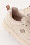 Women's Daily Beige Sneakers Lace-Up Comfortable Sneakers - 6