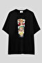 One Piece Oversized t Shirt |   Unisex 100% Cotton Black & White Printed Anime Themed Special Design Tee