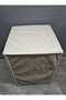 Cream Polyester Fabric Washing Machine Cover – Stain Resistant , Waterproof Modern Design - 3