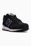Unisex Sneakers sports shoes 26y ml565 black - white Suede - 4