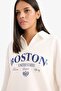 Relax Fit Printed Sweatshirt F0303Ax25Au
