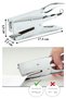 Pens Stapler Machine 24/6 and 2 Pieces of Staple Wire Norex Pen Type Steel Large Stapler Machine 30 35 Sheets - 2