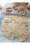 Set of 4 Dinosaur Cookie Molds T-Rex Stegosaurus Spinosaurus Candy Dough and Cake Mold