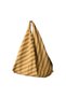 Hande Dizayn Valentine's Mother's Day Yellow Tone Surton Patterned Origami Model Shoulder Bag