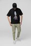 Kanye West Oversized t Shirt |   Unisex 100% Cotton Black & White Printed Niche Streetwear Design Tee - 4