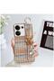 Tecno Camon 20S Pro 5g Compatible Case Teddy Silicone Case Orange