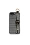 Apple iPhone 8 Plus Compatible Case Teddy Bear Detailed Tweed Silicone Case Black - 2