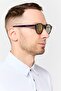 Men 20378108650K1 Oval Sunglasses, Brown - 2
