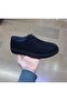 Men's Inside-Outside Genuine Leather Leather Opedi̇k Seasonal, Comfortable Black-Beige Nubuck Casual Shoes - 4