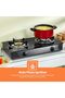 Black Gas Cooker [gk4280] - 3
