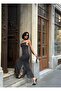 Premium Trend Scarf and Polka Dot Piece Ruffled Strap Chiffon Dress - 7