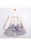 Vintage Flowered Tutu Baby Dress - 2
