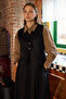 Velvet Skirt Suit Black - 2