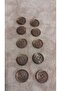 Ǝe Polyester Button 26 Size 18 mm 8 Pieces - 2