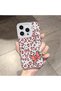 حافظة من السيليكون الشفاف متوافقة مع هاتف iPhone 15 Pro، مزودة بطباعة جمالية مضادة للصدمات منقوش - 2