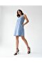 Fame Women's Sleeveless Denim Dress