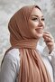 Liny Combed Cotton Shawl - Milk Coffee - 3