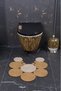 Jute, Straw, Doormat, Bathroom Mat, Toilet Seat Mat, Toilet Seat Mat, Double Sided